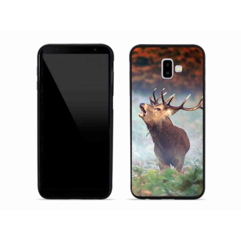 Gél tok mmCase a mobil Samsung Galaxy J6 Plus készülékhez - szarvas 2