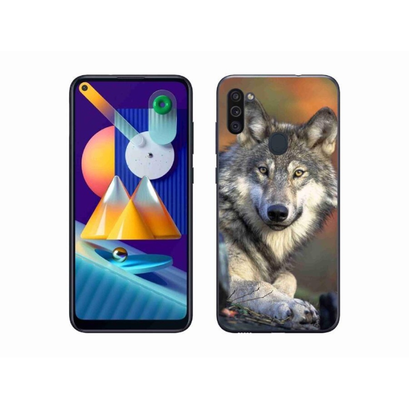 Gél tok mmCase a Samsung Galaxy M11 készülékhez - farkas
