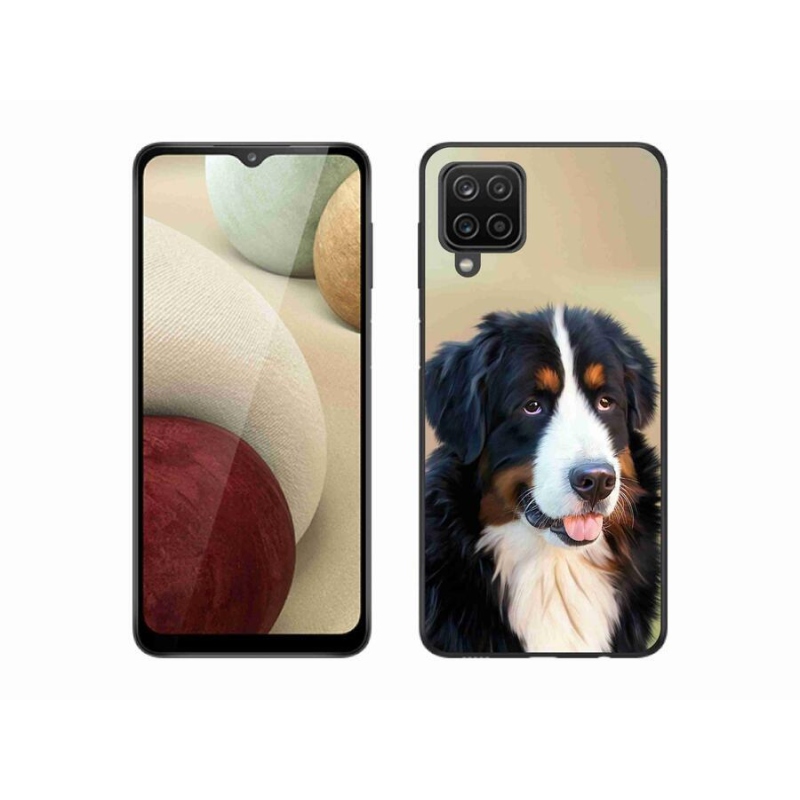Gél tok mmCase mobiltelefonhoz Samsung Galaxy M12 - Berni hegyi kutya