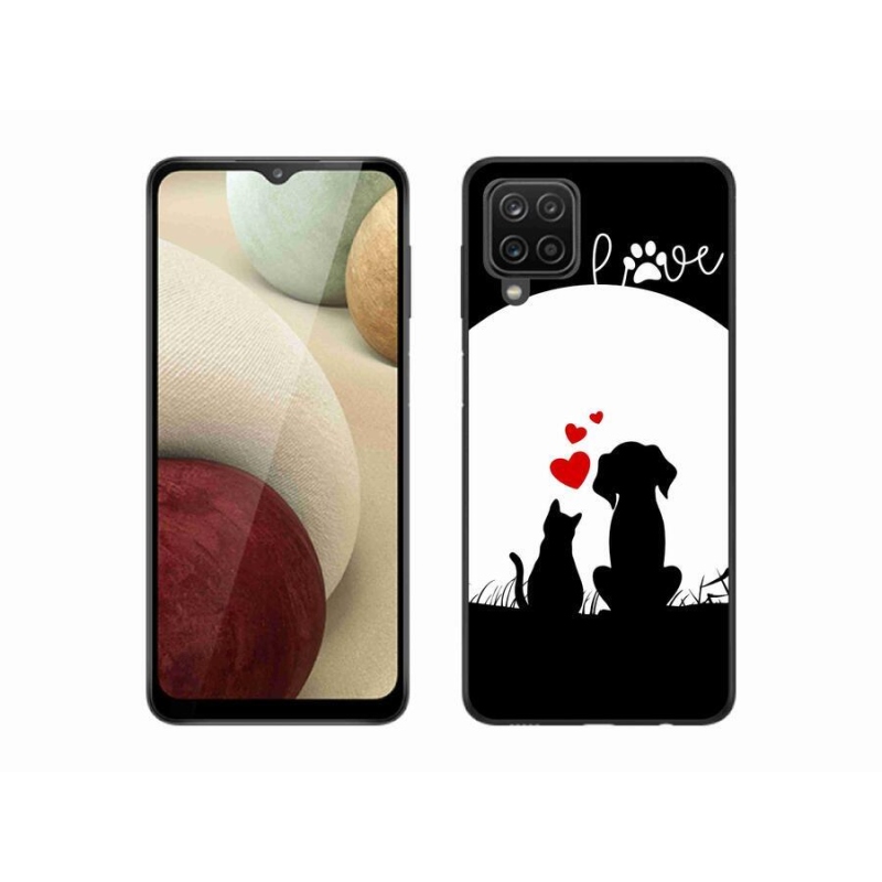 Gél tok mmCase a Samsung Galaxy M12 készülékhez - állatszerelem