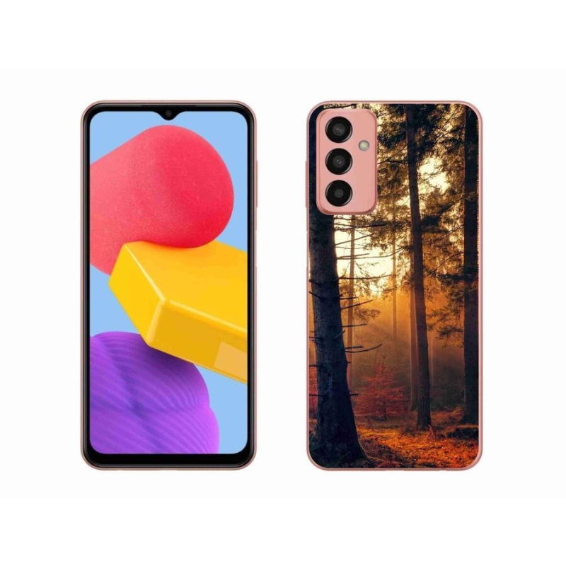 Gél tok mmCase Samsung Galaxy M13 készülékhez - erdő