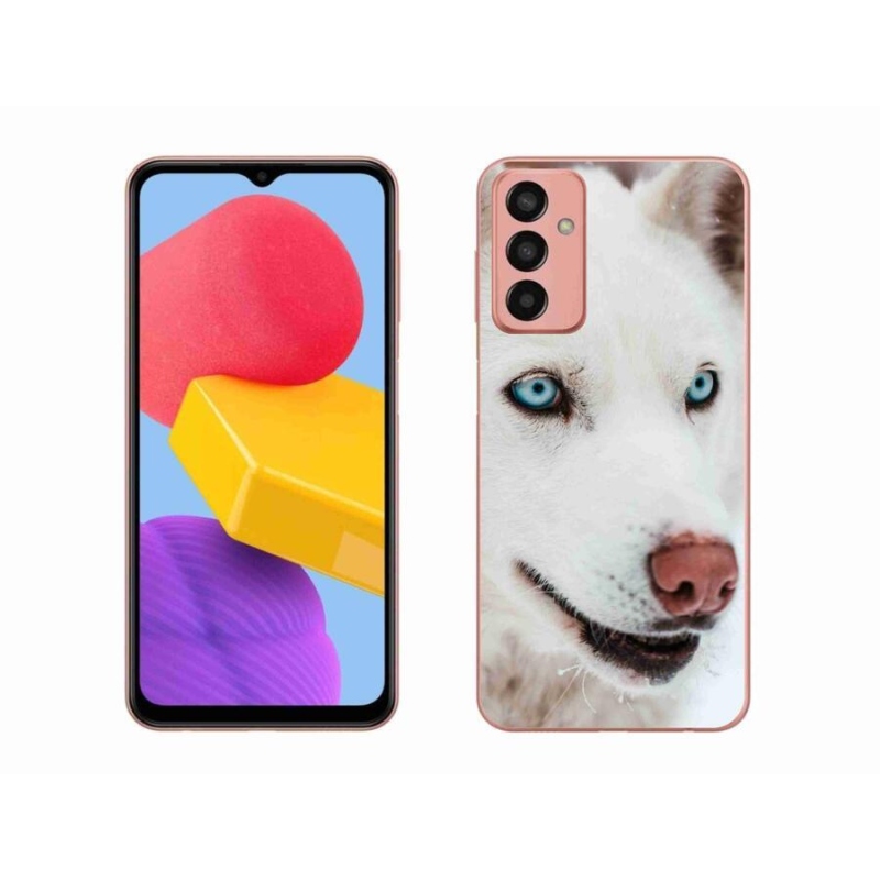 Gél tok mmCase a Samsung Galaxy M13 készülékhez - kutyaszemmel nézve