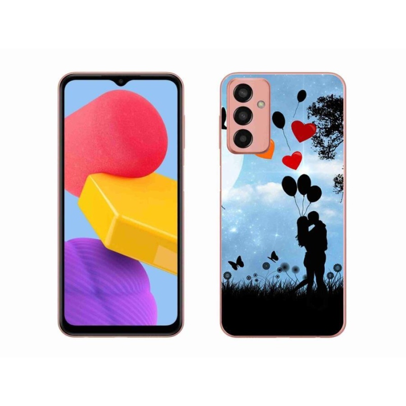 Gél tok mmCase mobil Samsung Galaxy M13 - szerelmes pár