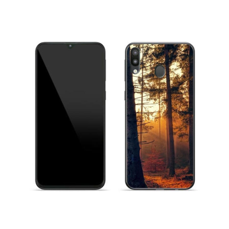 Gél tok mmCase Samsung Galaxy M20 készülékhez - erdő