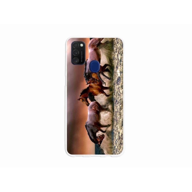 Gél tok mmCase mobil Samsung Galaxy M21 - lovak 1