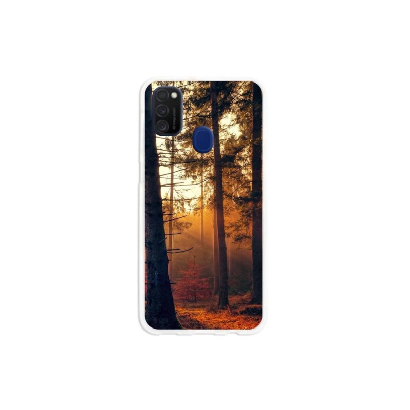 Gél tok mmCase a Samsung Galaxy M21 készülékhez - erdő