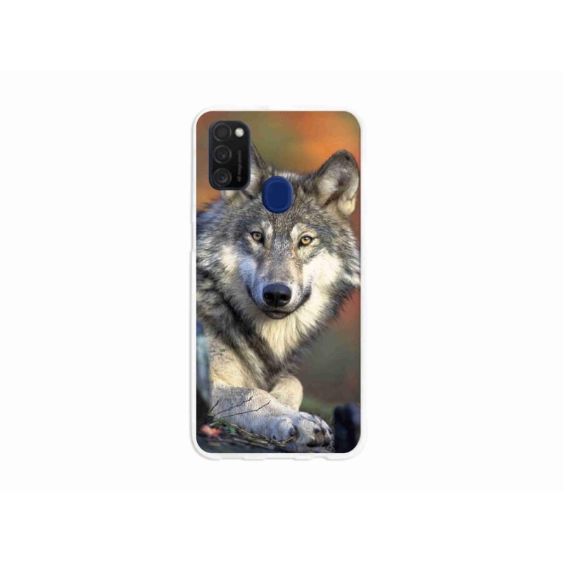 Gél tok mmCase a Samsung Galaxy M21 készülékhez - farkas