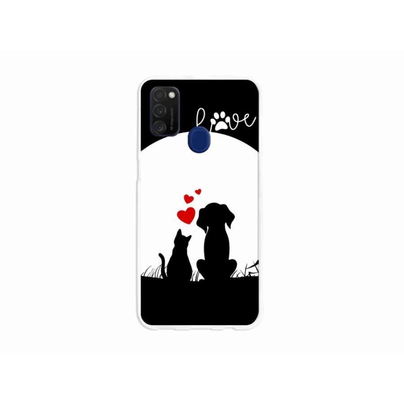 Gél tok mmCase a Samsung Galaxy M21 készülékhez - állatszerelem