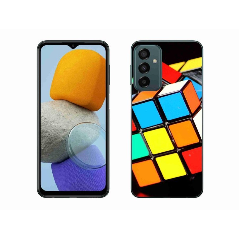 Gél tok mmCase Samsung Galaxy M23 5G - Rubik-kocka számára
