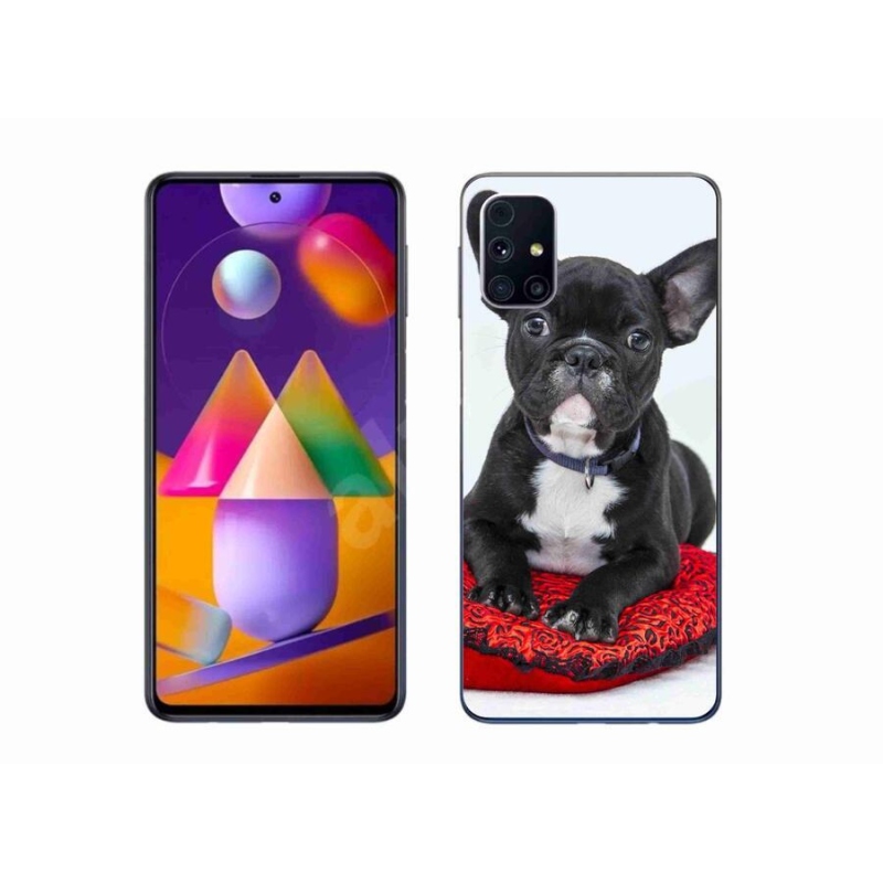 Gél tok mmCase Samsung Galaxy M31s készülékhez - bulldog