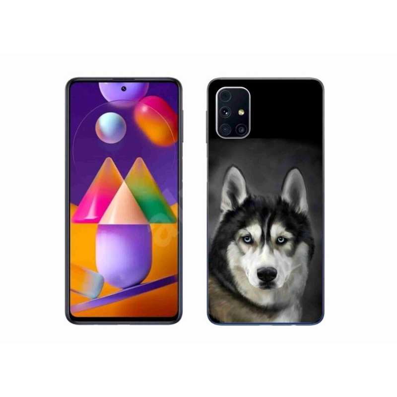 Gél tok mmCase a Samsung Galaxy M31s készülékhez - husky