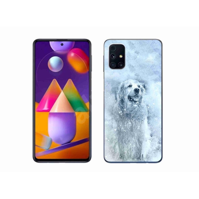 Gél tok mmCase a mobil Samsung Galaxy M31s - retriever mobilhoz
