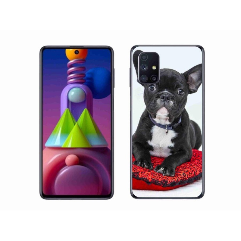 Gél tok mmCase mobiltelefonhoz Samsung Galaxy M51 - bulldog