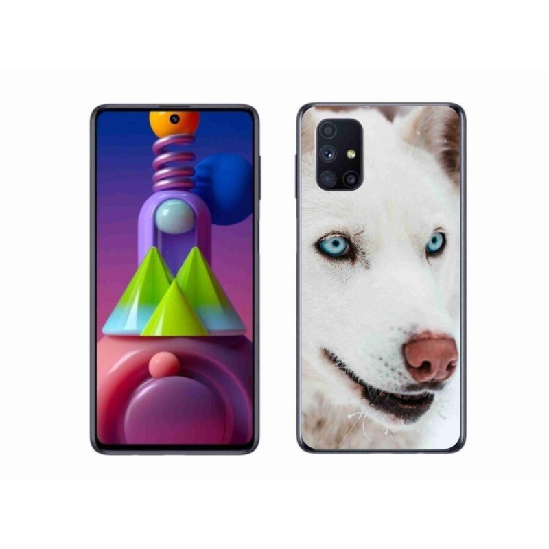 Gél tok mmCase a Samsung Galaxy M51 készülékhez - kutyaszemmel nézve