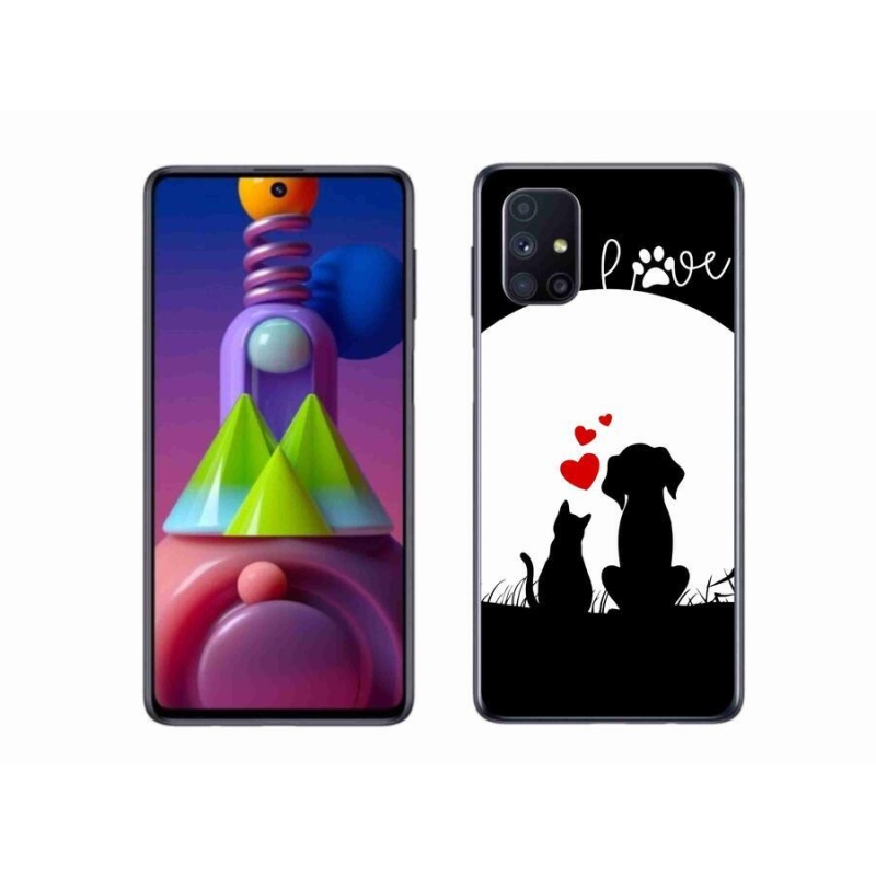 Gél tok mmCase Samsung Galaxy M51 készülékhez - állatszerelem