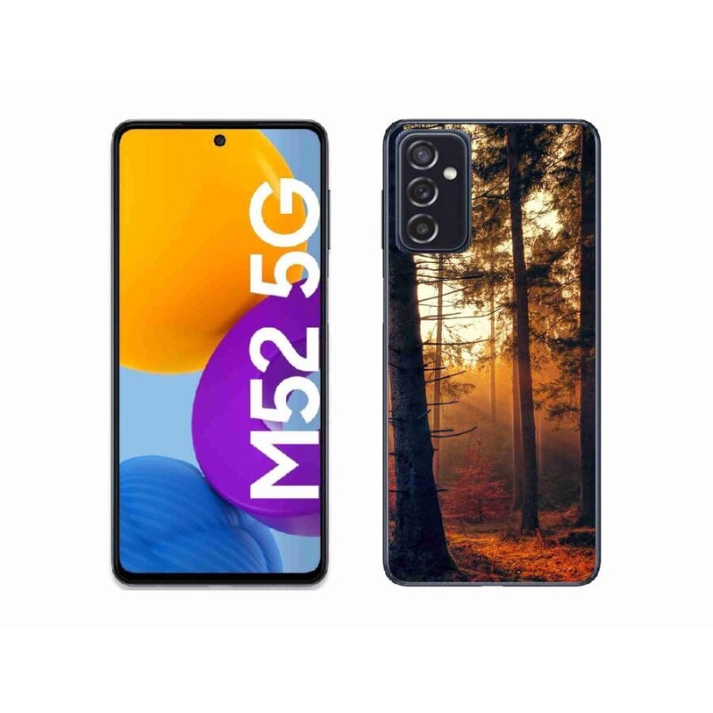 Gél tok mmCase Samsung Galaxy M52 5G - erdei színben