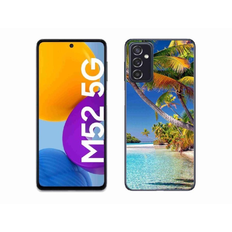 Gél tok mmCase a Samsung Galaxy M52 5G készülékhez - tengerparton