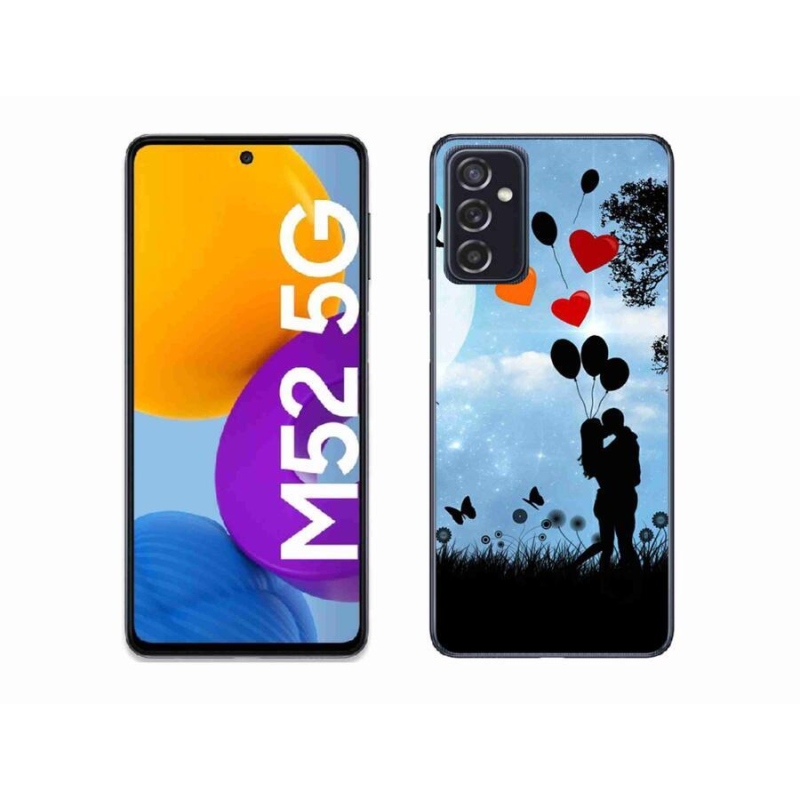 Gél tok mmCase Samsung Galaxy M52 5G - szerelmes pár