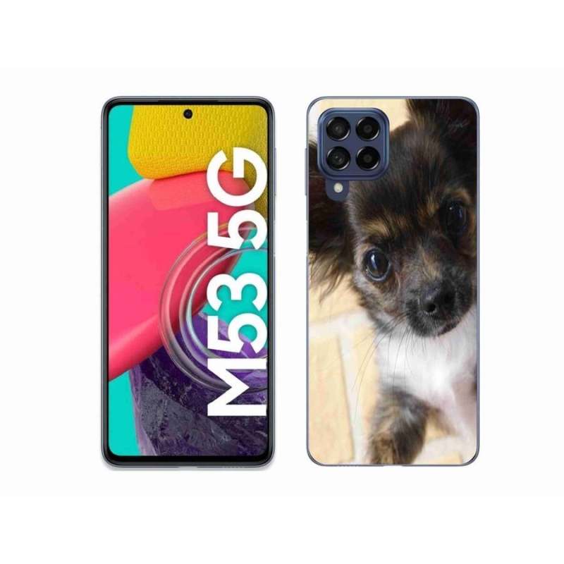 Gél tok mmCase mobil Samsung Galaxy M53 5G - chihuahua 2