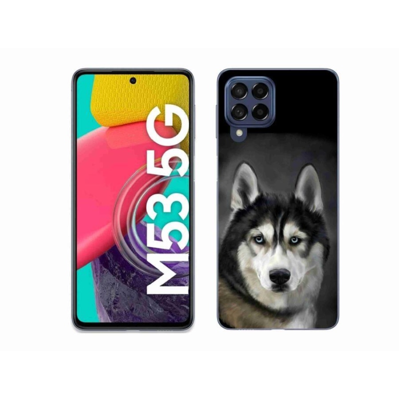 Gél tok mmCase mobiltelefonhoz Samsung Galaxy M53 5G - husky