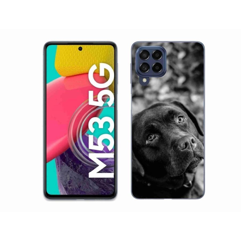 Gél tok mmCase a Samsung Galaxy M53 5G készülékhez - labrador színű