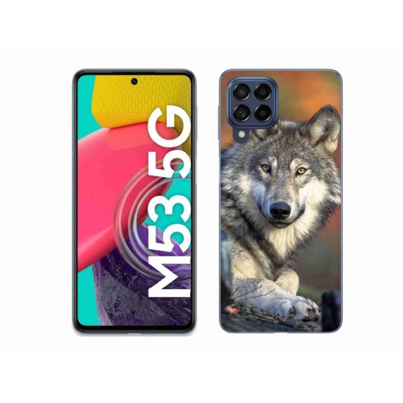 Gél tok mmCase a Samsung Galaxy M53 5G készülékhez - farkas