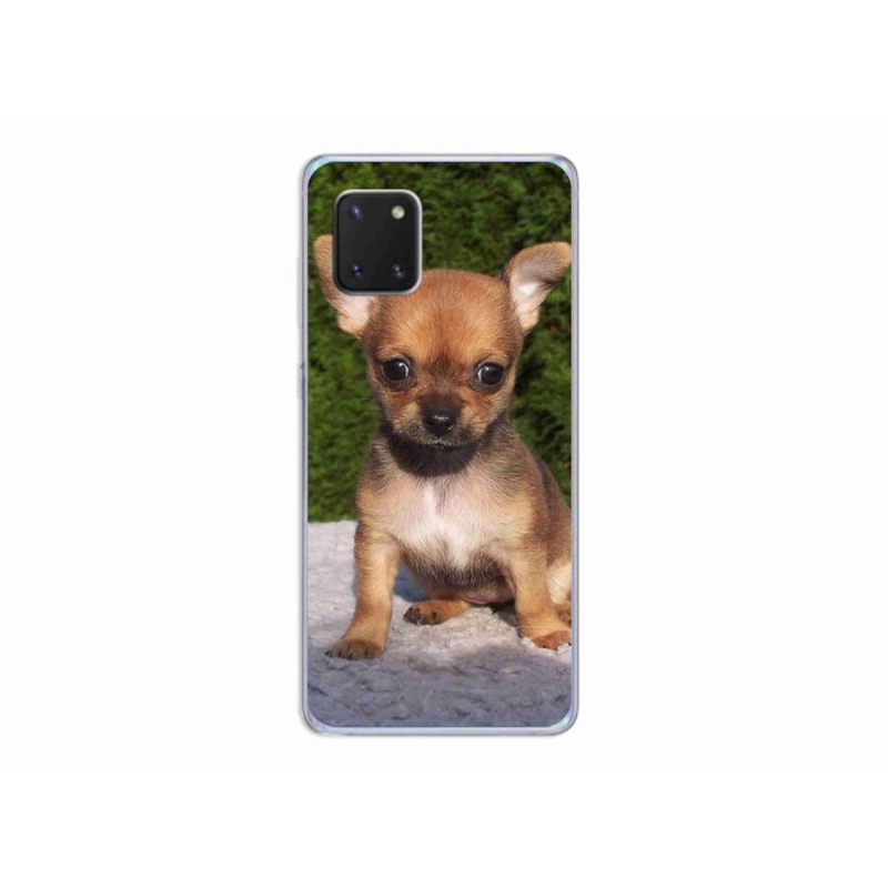Gél tok mmCase a mobil Samsung Galaxy Note 10 Lite készülékhez - chihuahua 3