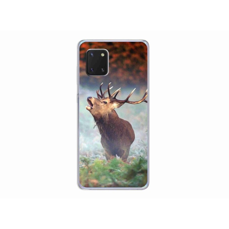 Gél tok mmCase Samsung Galaxy Note 10 Lite készülékhez - szarvas 2