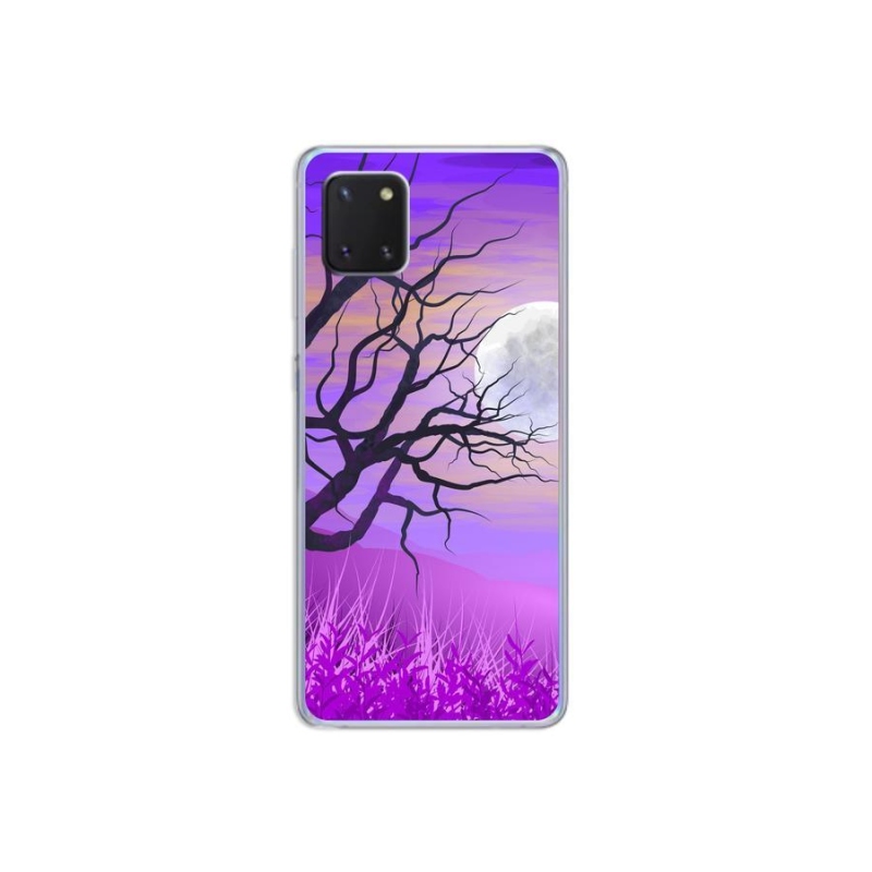 Gél tok mmCase Samsung Galaxy Note 10 Lite készülékhez - rajzfilmes kidőlt fa