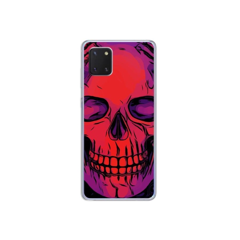 Gél tok mmCase Samsung Galaxy Note 10 Lite készülékhez - koponya