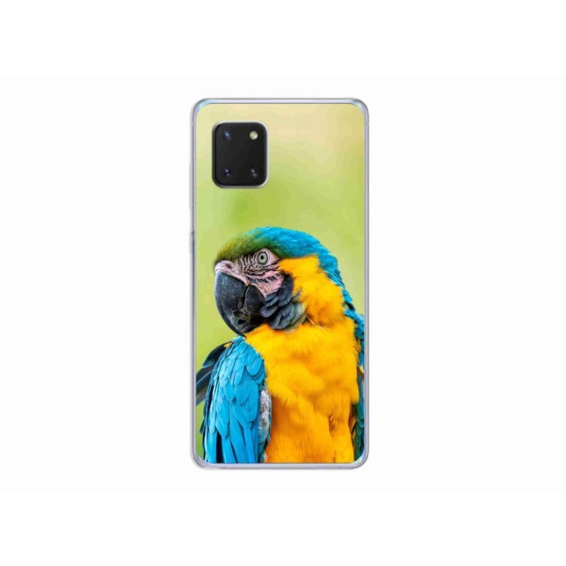 Gél tok mmCase Samsung Galaxy Note 10 Lite készülékhez - papagáj ara 2