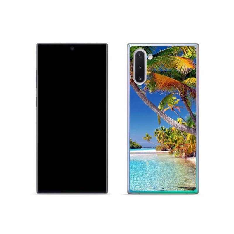 Gél tok mmCase a Samsung Galaxy Note 10 készülékhez - tengerparton