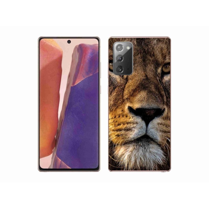Gél tok mmCase Samsung Galaxy Note 20/Note 20 5G - oroszlán