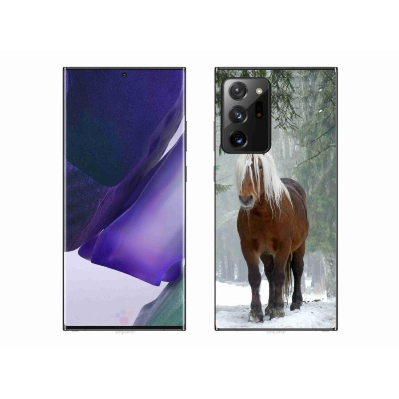 Gél tok mmCase a Samsung Galaxy Note 20 Ultra készülékhez - ló az erdőben