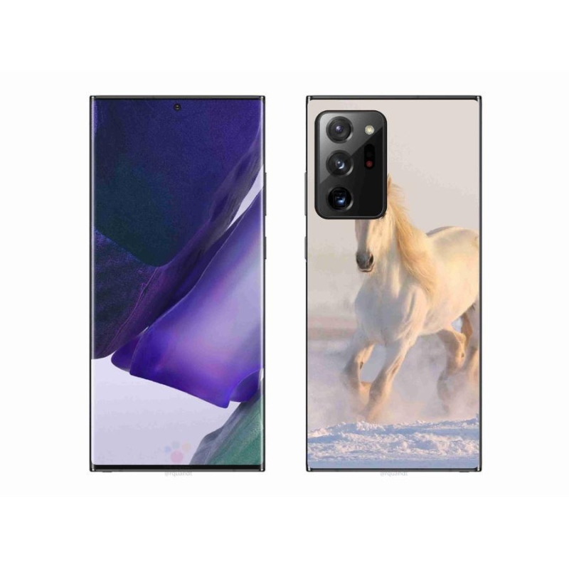 Gél tok mmCase a Samsung Galaxy Note 20 Ultra készülékhez - ló a hóban