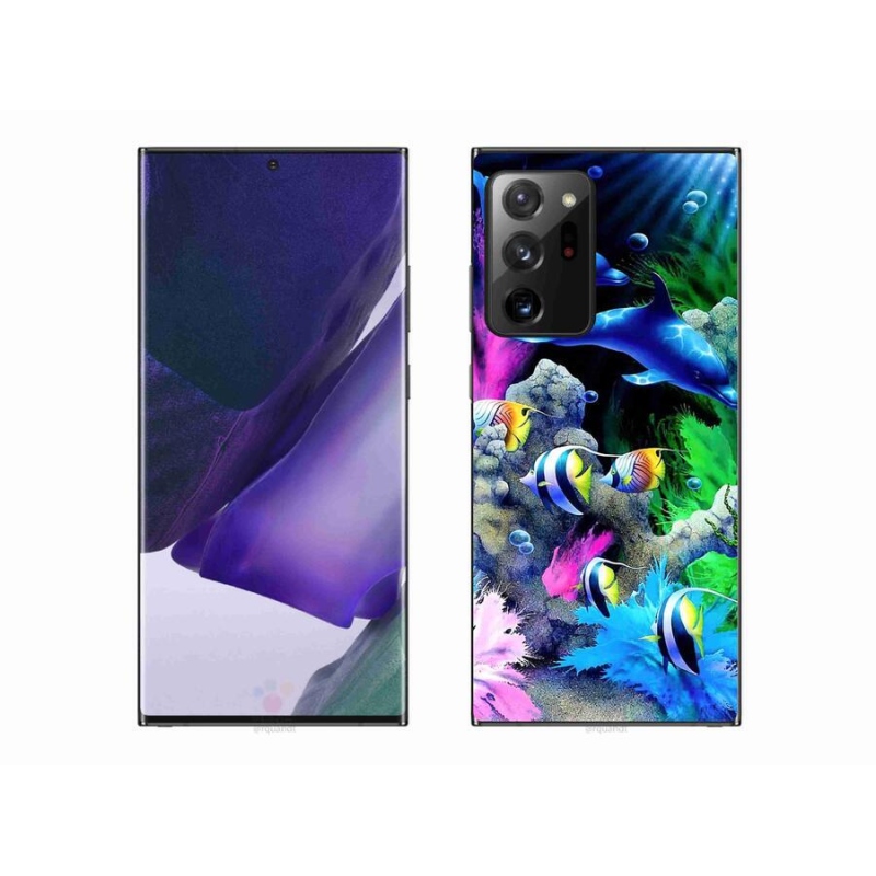 Gél tok mmCase a Samsung Galaxy Note 20 Ultra készülékhez - tengeri világ