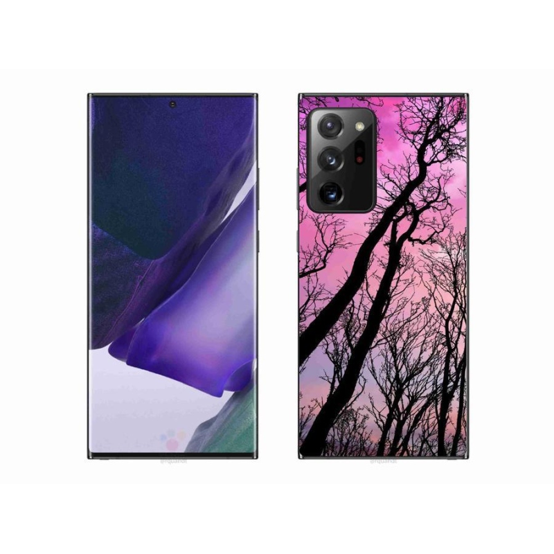 Gél tok mmCase a Samsung Galaxy Note 20 Ultra készülékhez - kidőlt fák