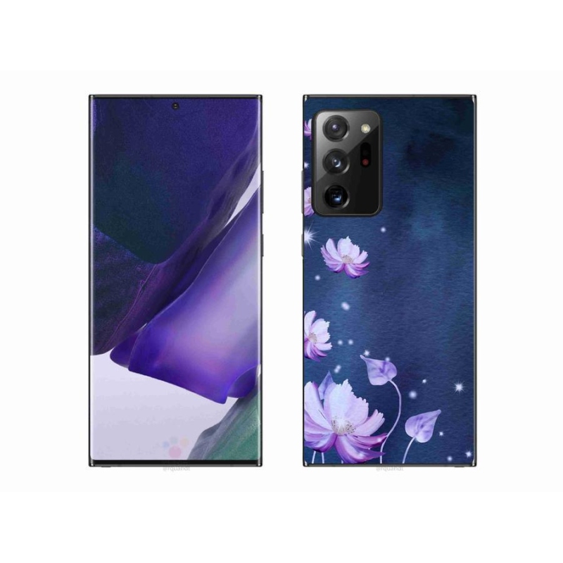 Gél tok mmCase mobiltelefonhoz Samsung Galaxy Note 20 Ultra - hulló virágok