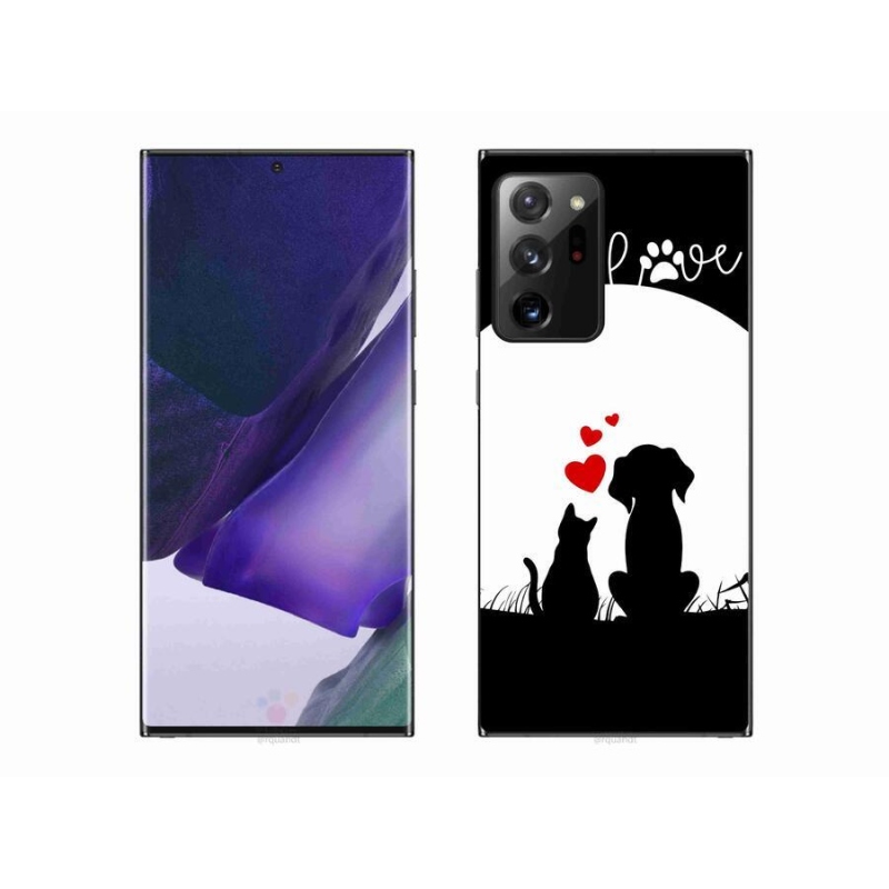 Gél tok mmCase a Samsung Galaxy Note 20 Ultra készülékhez - állatszerelem