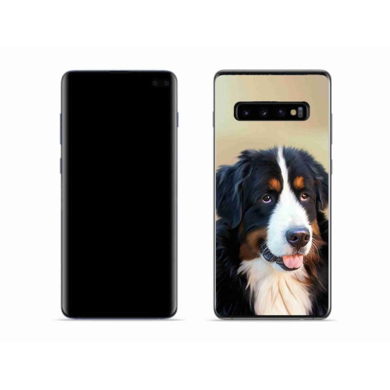 Gél tok mmCase Samsung Galaxy S10 készülékhez - Berni hegyi kutya
