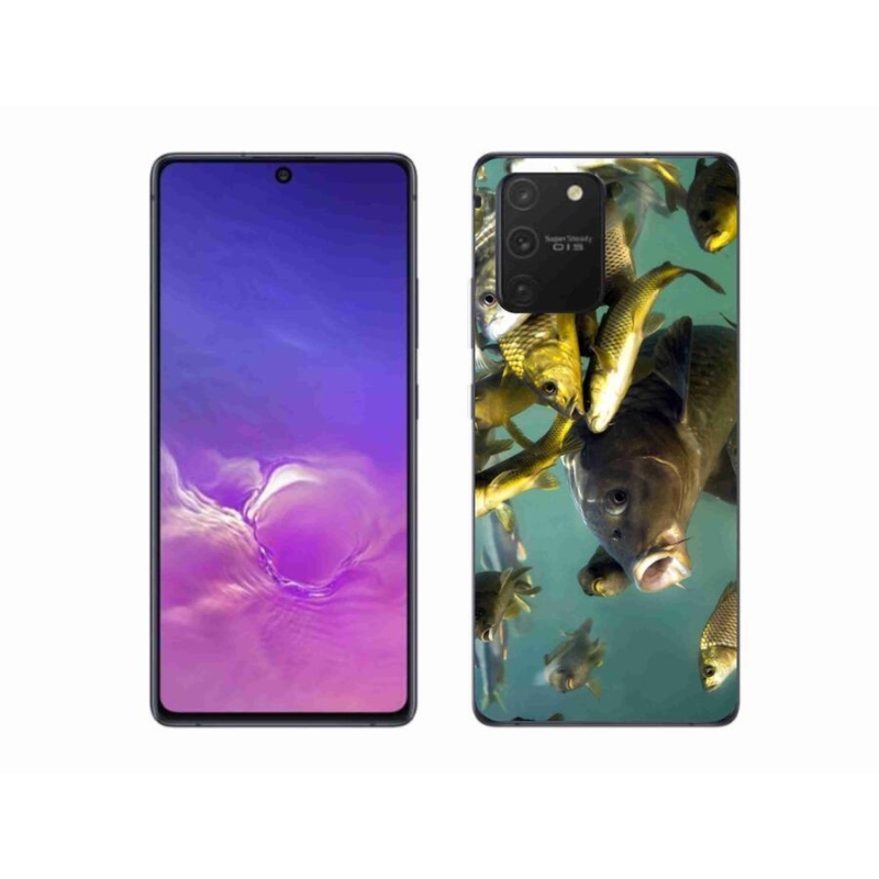 Gél tok mmCase a Samsung Galaxy S10 Lite készülékhez - halak hada