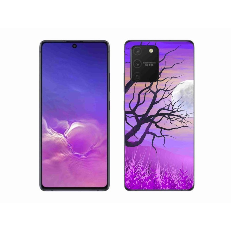 Gél tok mmCase Samsung Galaxy S10 Lite készülékhez - rajzfilmes kidőlt fa