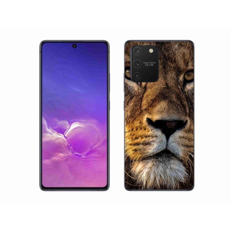 Gél tok mmCase Samsung Galaxy S10 Lite készülékhez - oroszlán