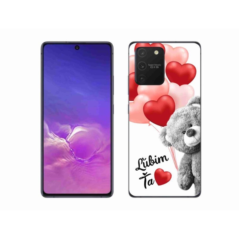 Gél tok mmCase Samsung Galaxy S10 Lite készülékhez - I love you en