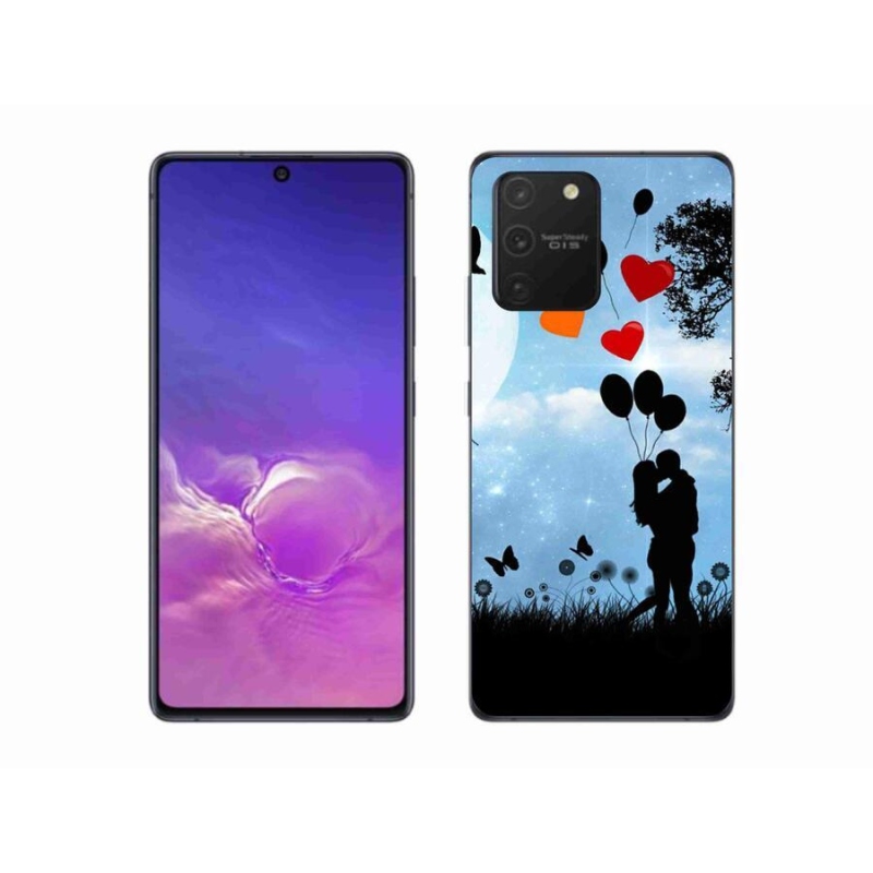 Gél tok mmCase a mobil Samsung Galaxy S10 Lite készülékhez - szerelmespár