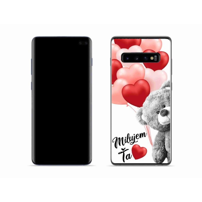 Gél tok mmCase a Samsung Galaxy S10 készülékhez - Szeretlek
