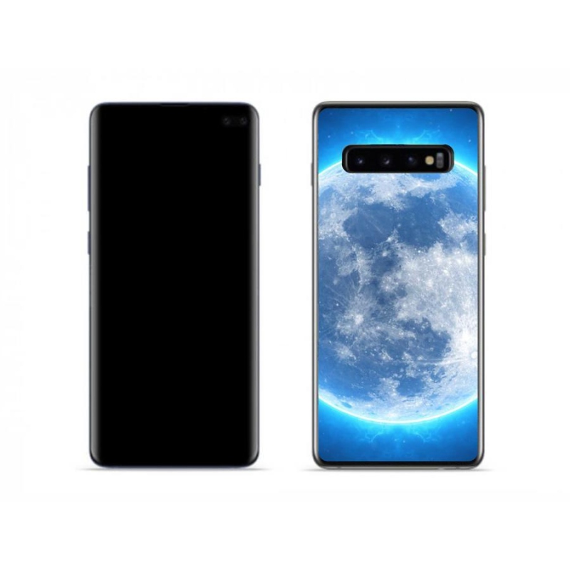 Gél tok mmCase a Samsung Galaxy S10 készülékhez - földgömb alakú