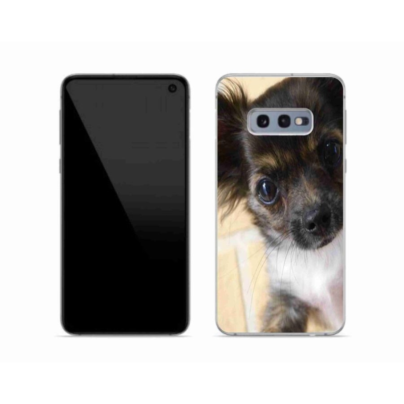 Gél tok mmCase mobiltelefonhoz Samsung Galaxy S10e - chihuahua 2