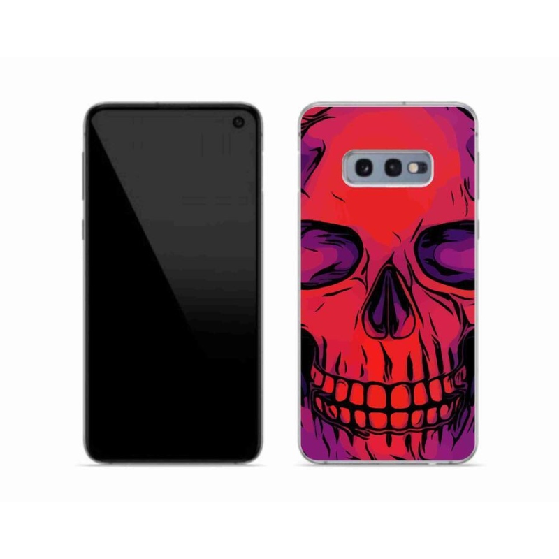 Gél tok mmCase a Samsung Galaxy S10e készülékhez - koponya