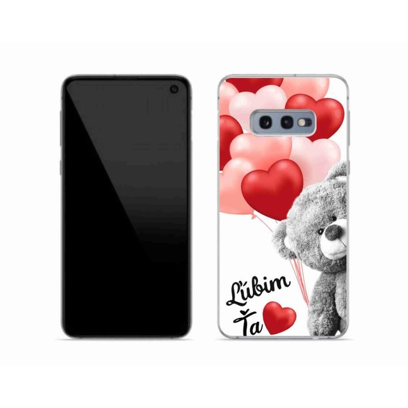 Gél tok mmCase a Samsung Galaxy S10e készülékhez - I love you en